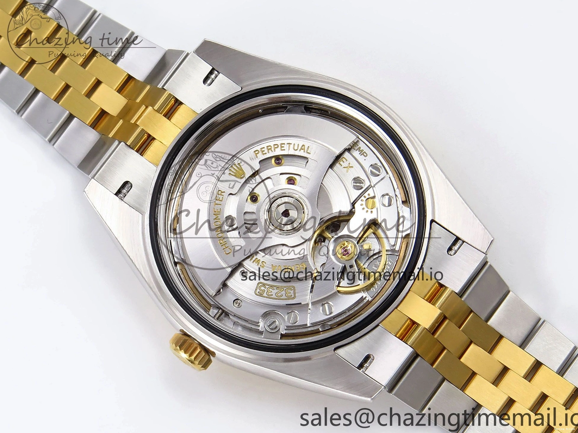 0108 EyeCatching DateJust 41 SS YG ARF 1:1 Best Edition 904L Steel White MOP Dial on Jubilee Bracelet SH3235 (Gain Weight) 1222